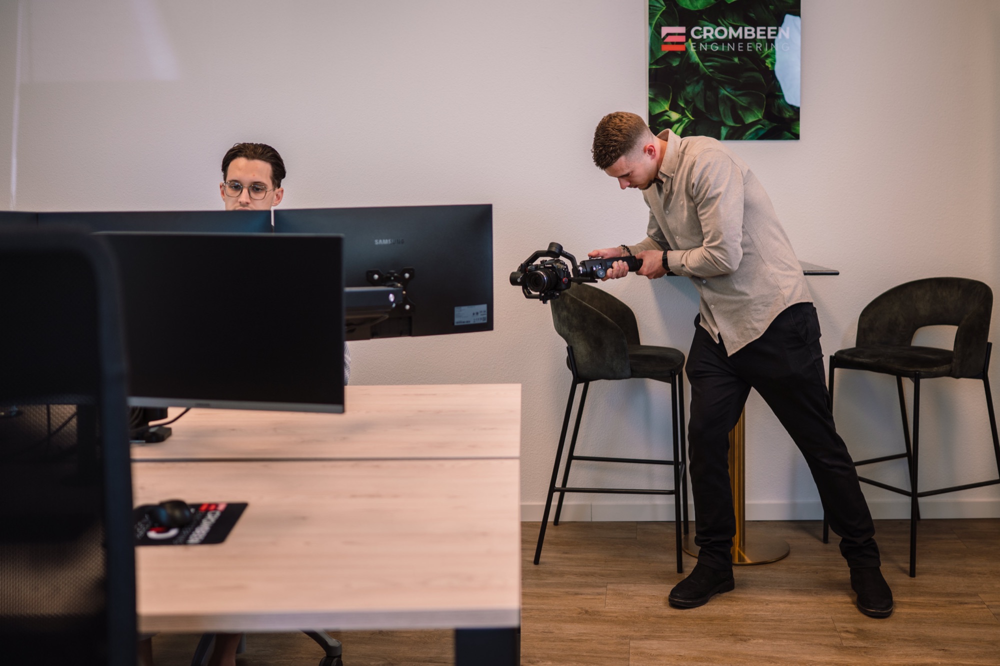 Presentatieruimte en werkplekfotografie voor M2GO